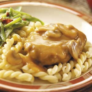 American Salisbury Steak with Gemelli Appetizer