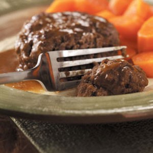 American Salisbury Steaks With Gravy Appetizer