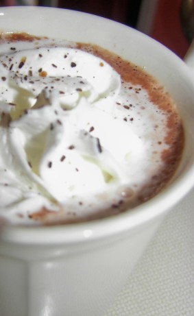 American Frothy Spiced Cocoa Dessert