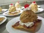 Mexican Cinnamon fried Ice Cream Appetizer