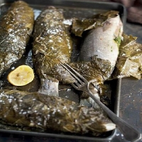 Arabic Veiled Sea Bass with a Spicy Surprise Dinner