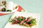 Thai Thai Beef Salad Wrap Recipe Appetizer