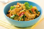 Thai Thai Red Curry And Chicken Rice Recipe Appetizer