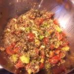 Australian Vegan Salad Quinoa Red Appetizer