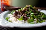 Chinese Stirfried Beef and Sugar Snap Peas Recipe Dinner
