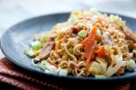 Chinese Yakisoba With Pork and Cabbage Recipe Appetizer