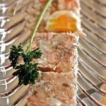 Russian Salmon Terrine according to Russian Tradition Appetizer