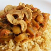 Indian Vegetable Curry With Cashews Appetizer