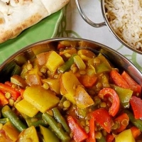 Indian Vegetarian Curry Appetizer