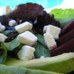 Salad with Cooked Beet and Rocket recipe