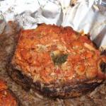 Mushrooms Stuffed with Tuna and Chick Peas recipe