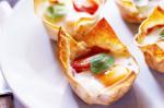 American Baked Eggs In Bread Cases Recipe Appetizer