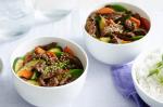 American Tamari Beef and Vegetable Stirfry Recipe Dinner