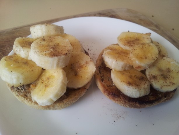 American Breakfast on An English Muffin Breakfast