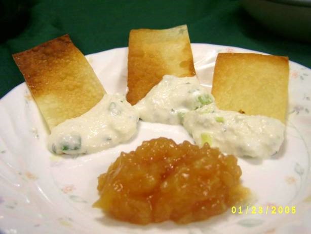 American Crab Rangoon Dip Dessert