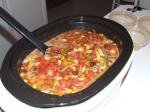 American Cheryls Spicy Tomato Bean  Veggie Soup  Crock Pot Dinner