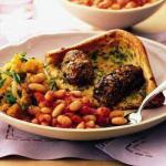 Australian Galette and Meatballs of Pork Dinner