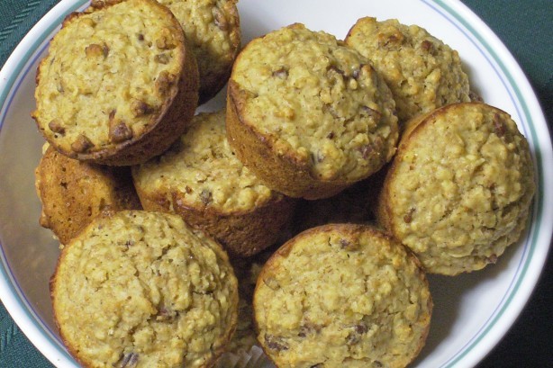 American Lemon Pecan Oatmeal Muffins Dessert