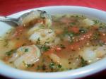 American Shrimp and White Bean Stew Dinner