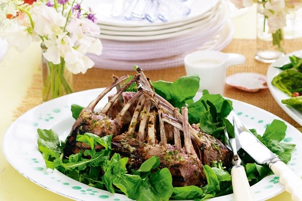 Australian Lemon and Oregano Lamb Racks Recipe Appetizer