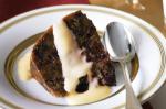 Australian Frangelico Steamed Pudding Recipe Dessert