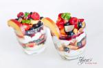 Australian Fruit Parfait With Greek Yogurt and Basil Dessert