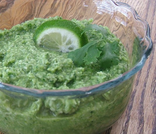 Australian Island Cilantro Pesto Dessert