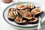 Australian Grilled Eggplant With Tomato Dressing Recipe Appetizer