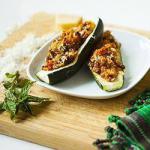 Courgette Grilled Stuffed recipe