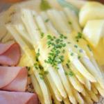 American White Asparagus Cooked Dessert