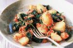 Indian Spiced Spinach and Potato Recipe Appetizer