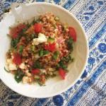 Canadian Greek Farro Salad Appetizer
