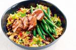 American Cajunspiced Pork With Black Bean Rice Salad Recipe Appetizer