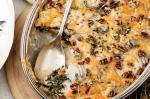 American Creamy Potato And Kale Gratin Recipe Appetizer