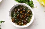 American Dill Fried Caper And Eschalot Dipping Sauce Recipe Appetizer