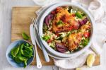 American Peri Peri Chicken With Grilled Vegetable And Pasta Salad Recipe Appetizer