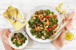 American Prawn And Barley Salad Recipe Appetizer