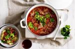 American Rich Lamb Ragu With Red Wine And Herbs Recipe Appetizer