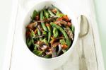 American Green Beans With Crispy Pancetta And Semidried Tomatoes Recipe Dinner