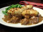 American Round Steak With Dressing Dumplings Dinner