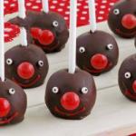 American Cake Pops with Face Dessert