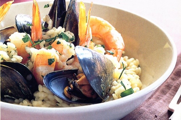 American Seafood Risotto Recipe 7 Appetizer