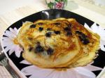 American Blueberry Sour Cream Pancakes 3 Breakfast