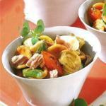 Salad of Shells with Tuna and Garlic recipe