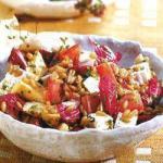 American Spelt with Radicchio Salad and Artichoke Appetizer