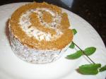 American Pumpkin Roll With Cream Cheese Filling Appetizer