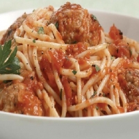 Italian Spaghetti and Meatballs Dinner