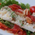 Quick Italian Cod Filet recipe