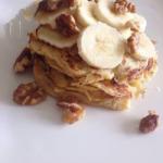 Australian Delicious Healthy Banana Pancakes Breakfast