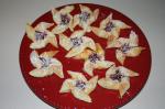 American Puff Pastry Pinwheel Cookies With Jam Dessert